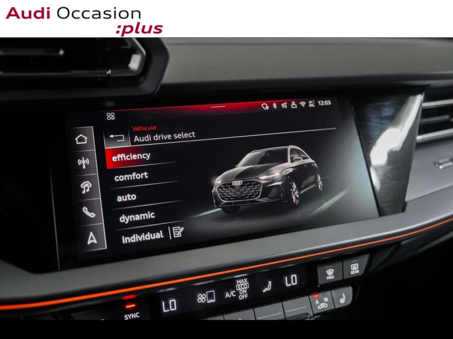 Voitures occasions Audi A3 Sportback S line Paris