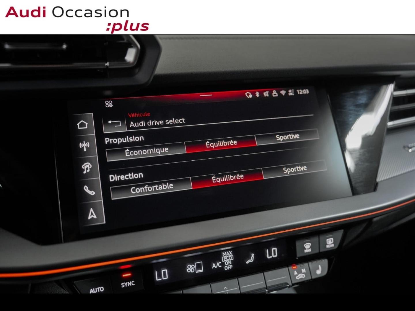 Voitures occasions Audi A3 Sportback S line Paris