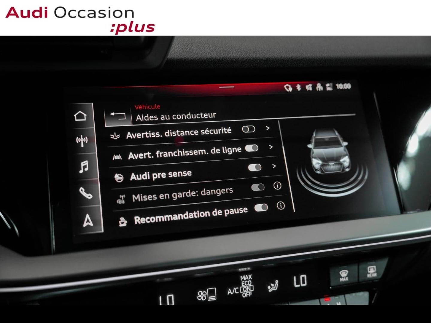 Voitures occasions Audi A3 Sportback Design Luxe Paris