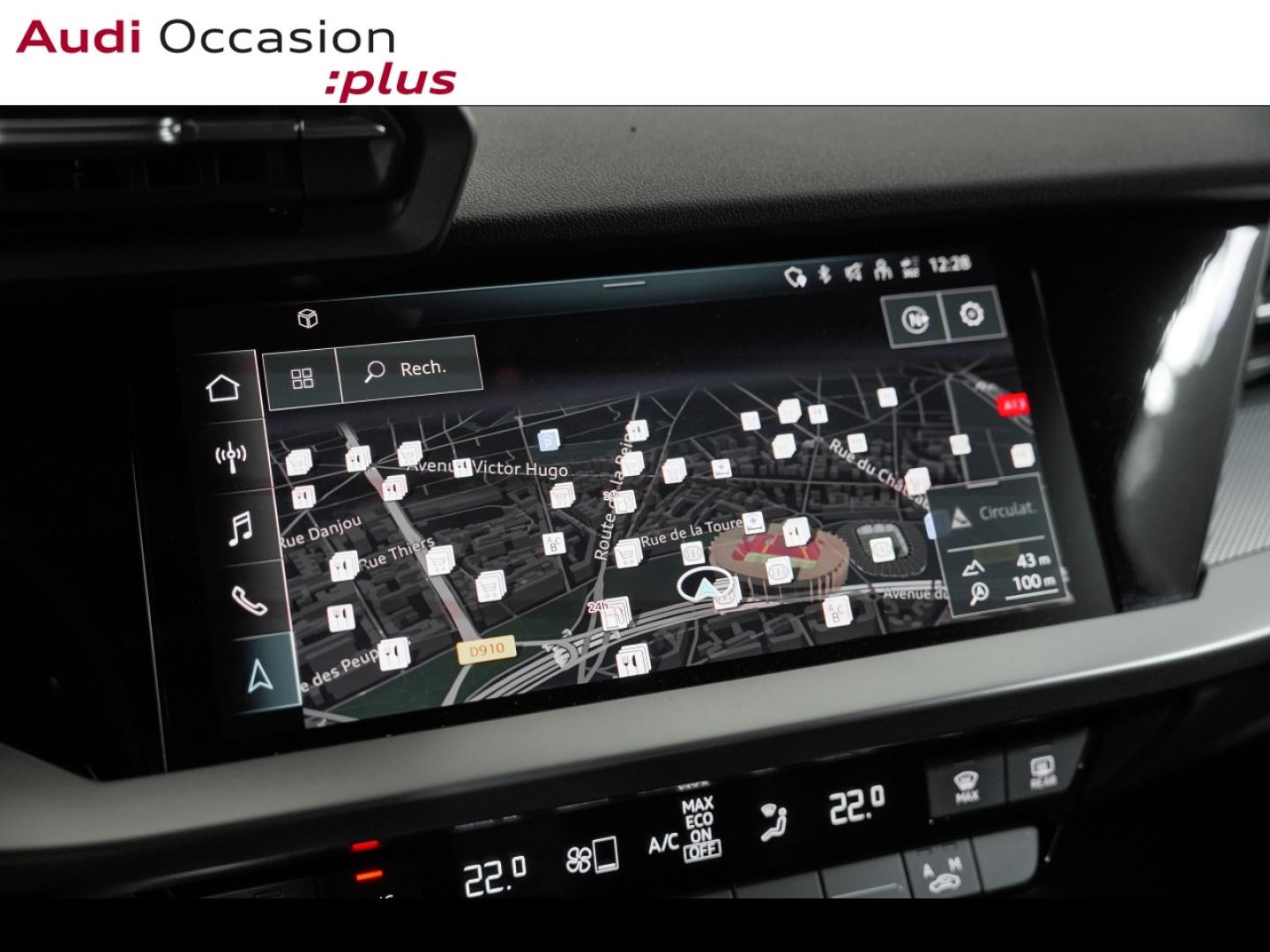 Voitures occasions Audi A3 Sportback S line Paris