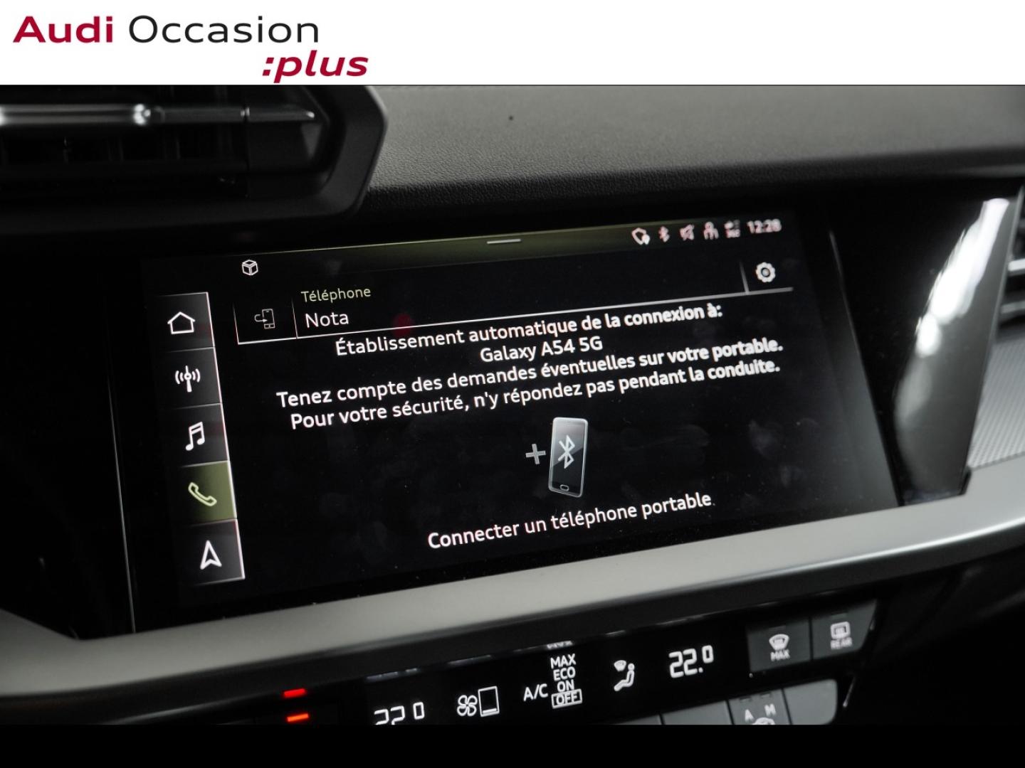 Voitures occasions Audi A3 Sportback S line Paris