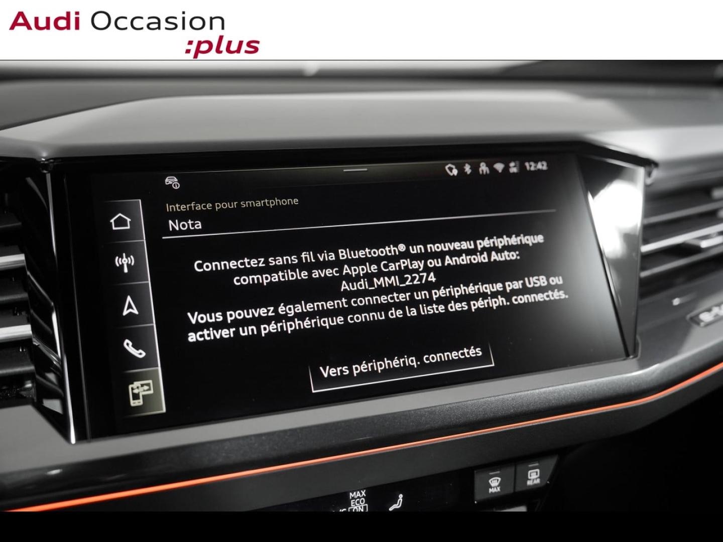Voitures occasions Audi Q4 e-tron Base Paris