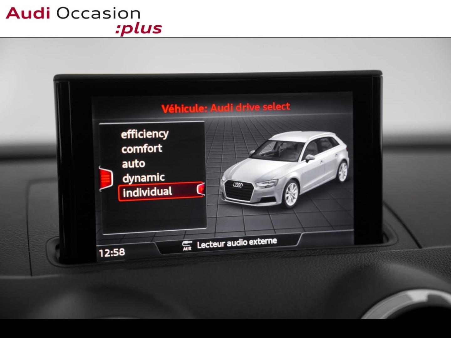 Voitures occasions Audi A3 Sportback Design luxe Paris