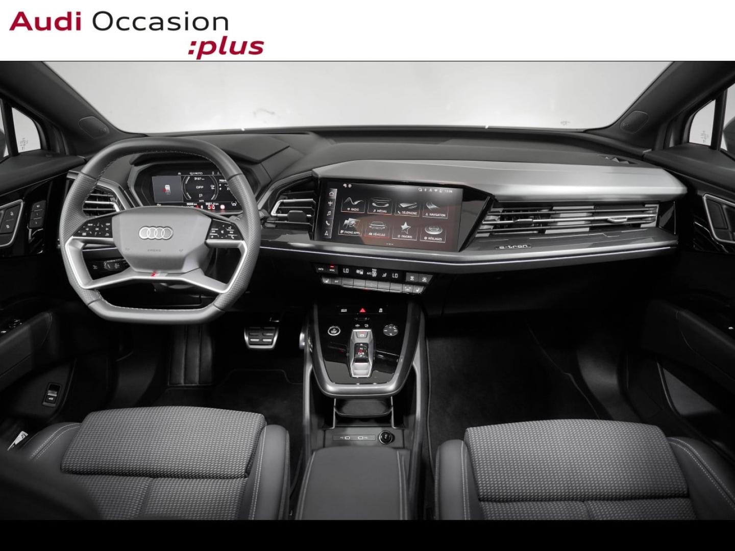 Voitures occasions Audi Q4 Sportback e-tron S line Paris