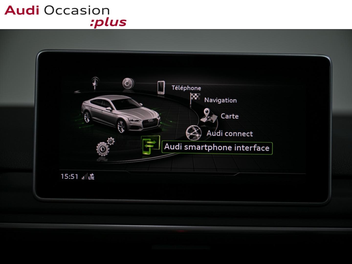 Voitures occasions Audi A5 Sportback Design Luxe Paris