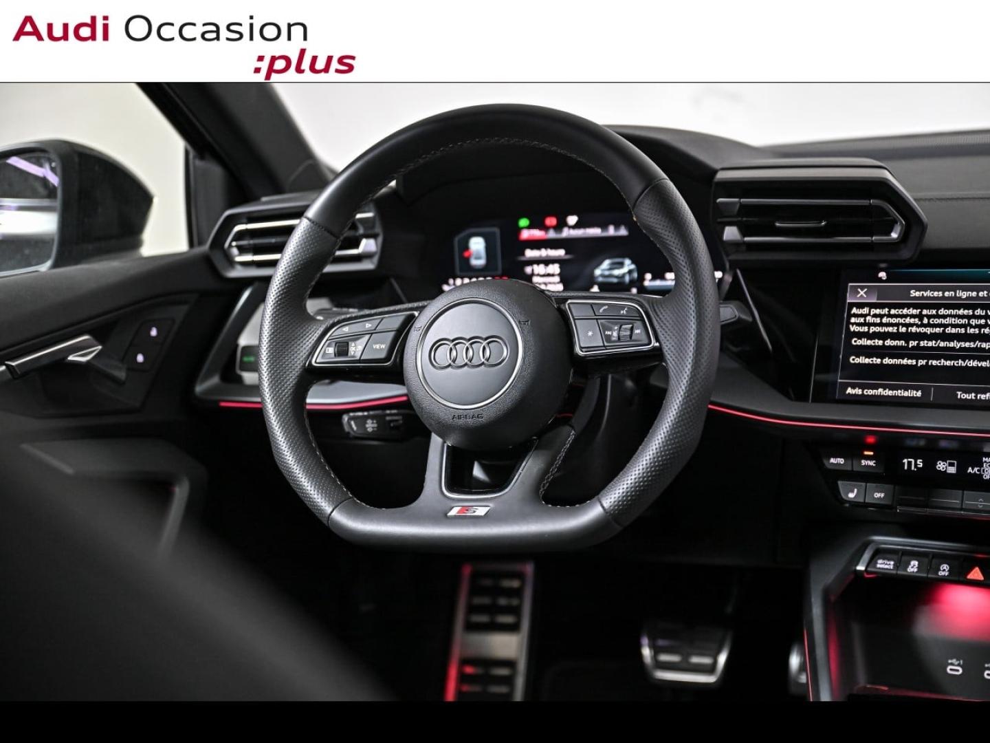 Voitures occasions Audi A3 Berline S line Paris