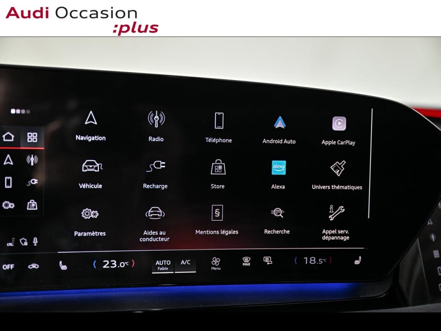 Voitures occasions Audi SQ6 Sportback e-tron Base Paris