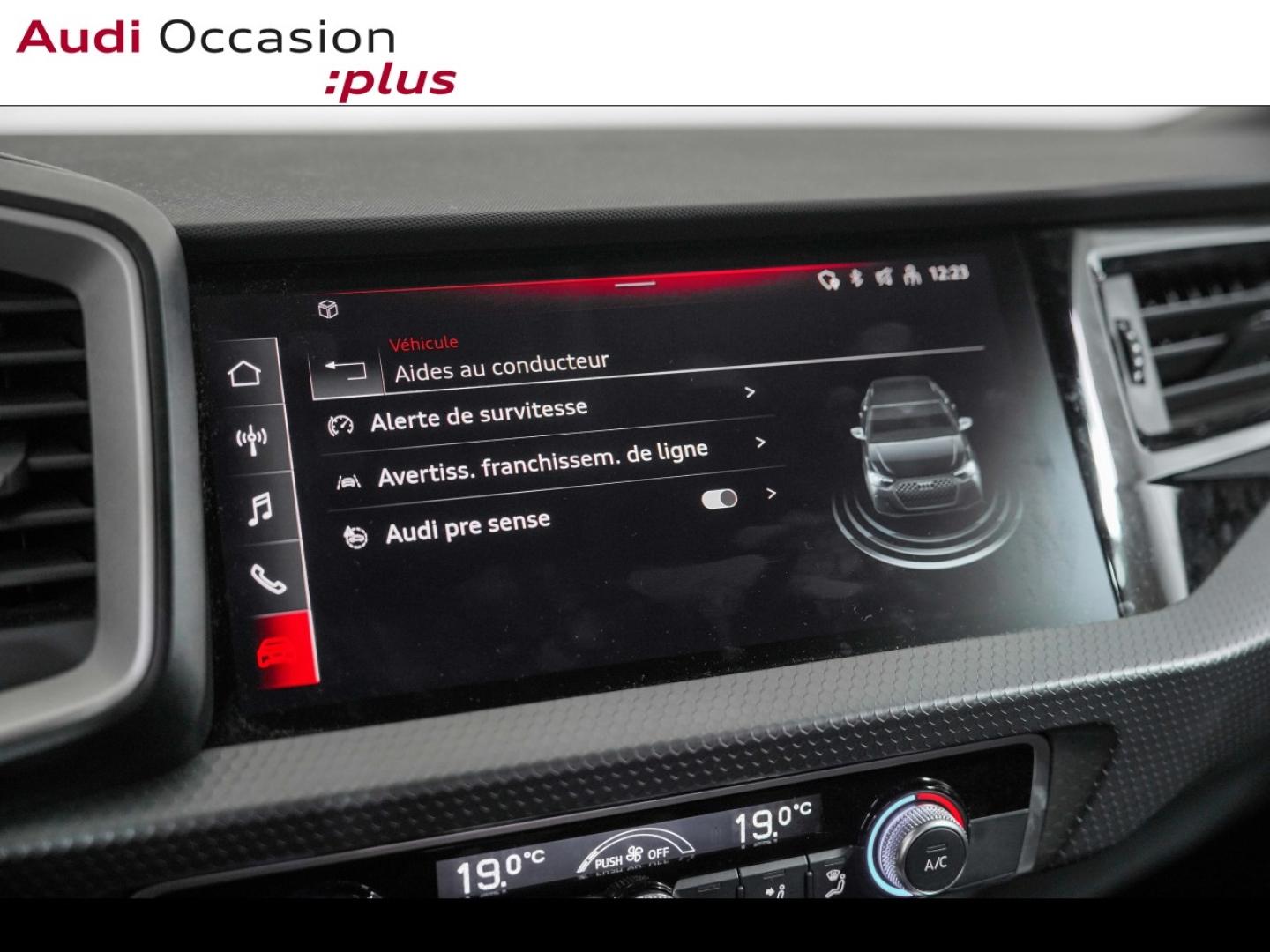Voitures occasions Audi A1 Sportback Advanced Paris
