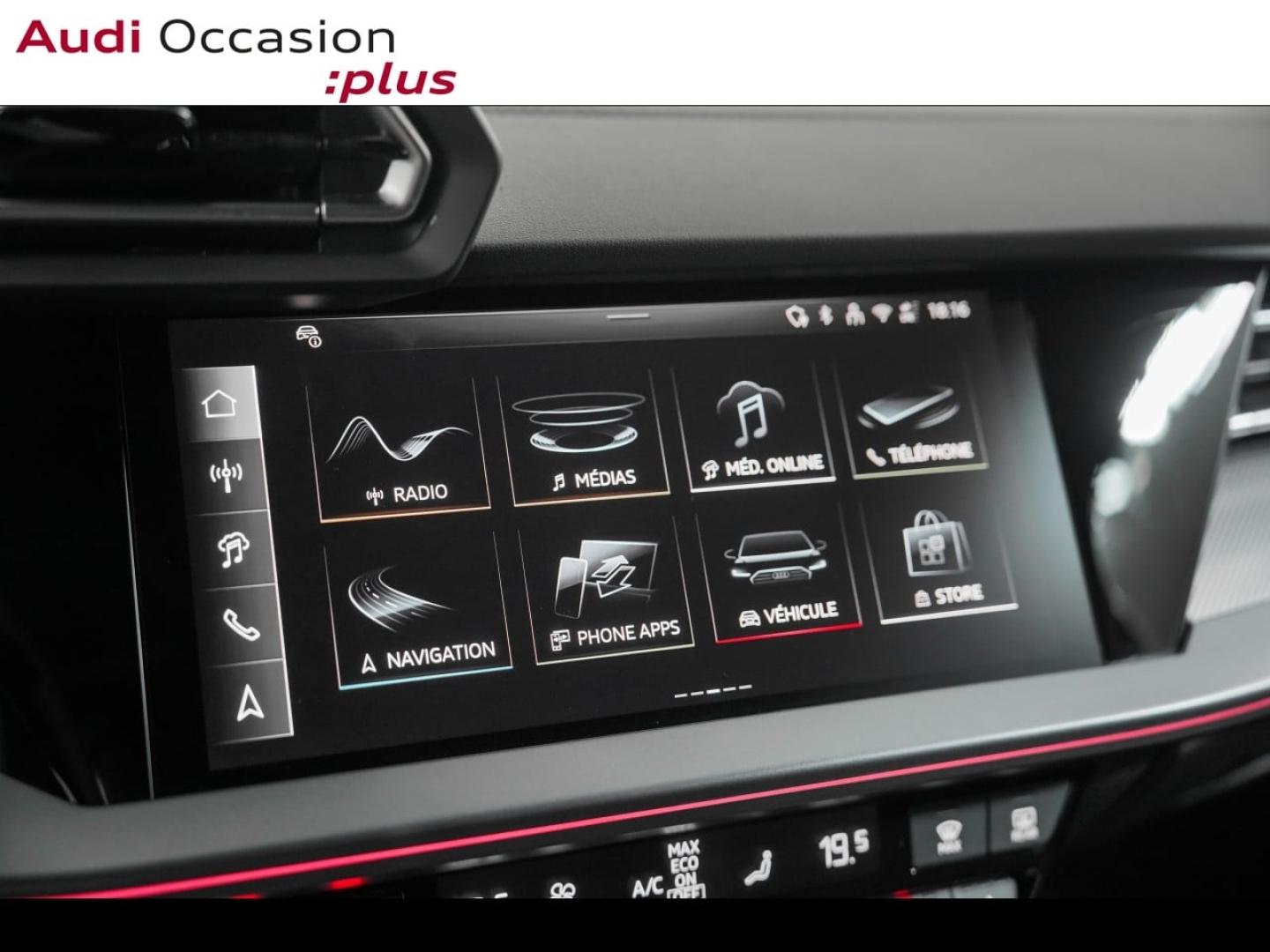 Voitures occasions Audi A3 Sportback S line Paris