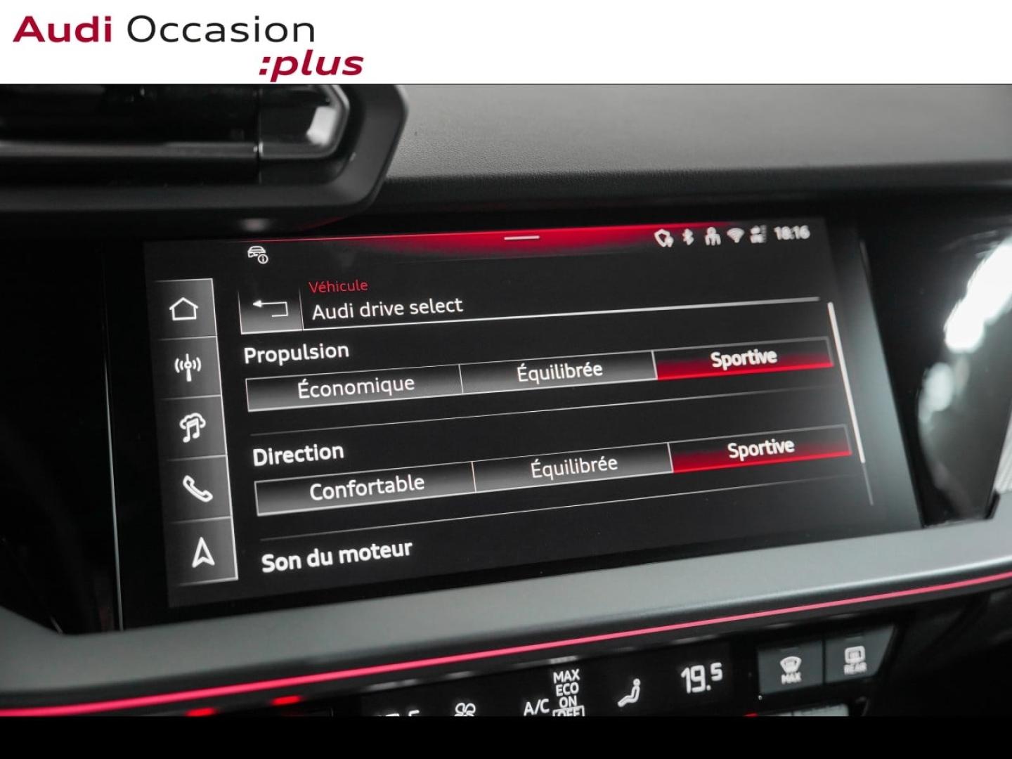 Voitures occasions Audi A3 Sportback S line Paris