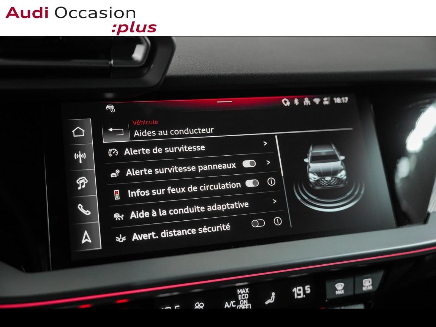 Voitures occasions Audi A3 Sportback S line Paris
