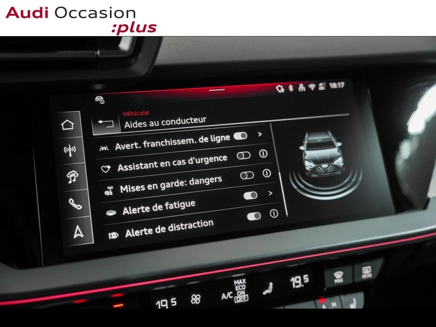 Voitures occasions Audi A3 Sportback S line Paris