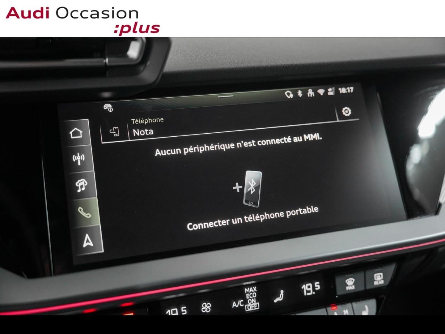 Voitures occasions Audi A3 Sportback S line Paris
