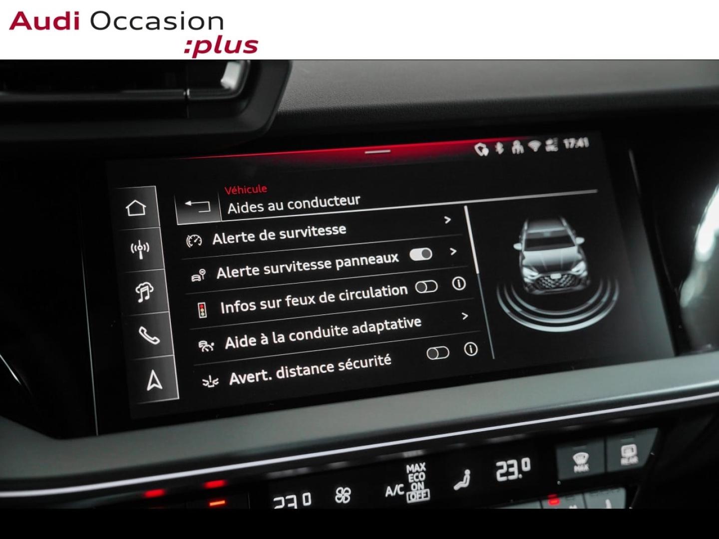 Voitures occasions Audi A3 Sportback S line Paris