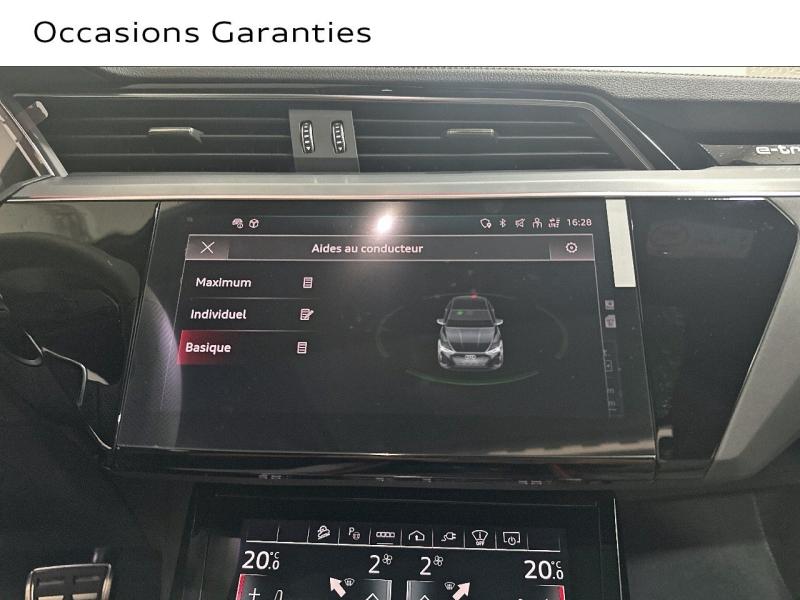 Voitures occasions Audi Q8 e-tron Sportback S Line Paris