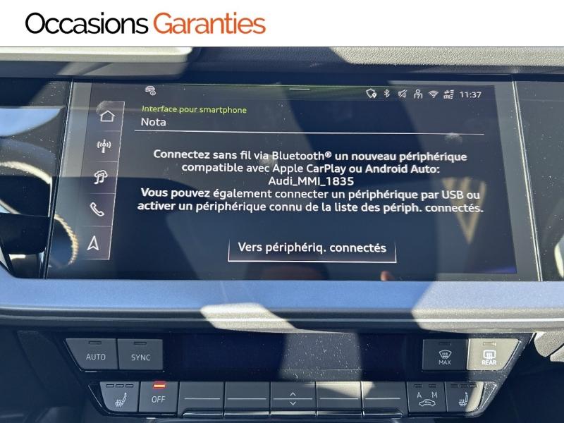 Voitures occasions Audi A3 Sportback S line Paris