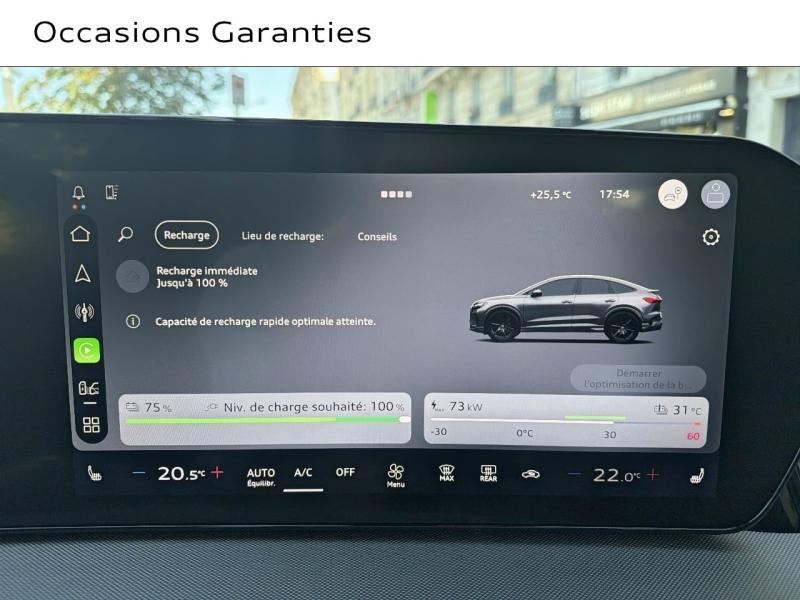 Voitures occasions Audi Q4 Sportback e-tron Base Paris