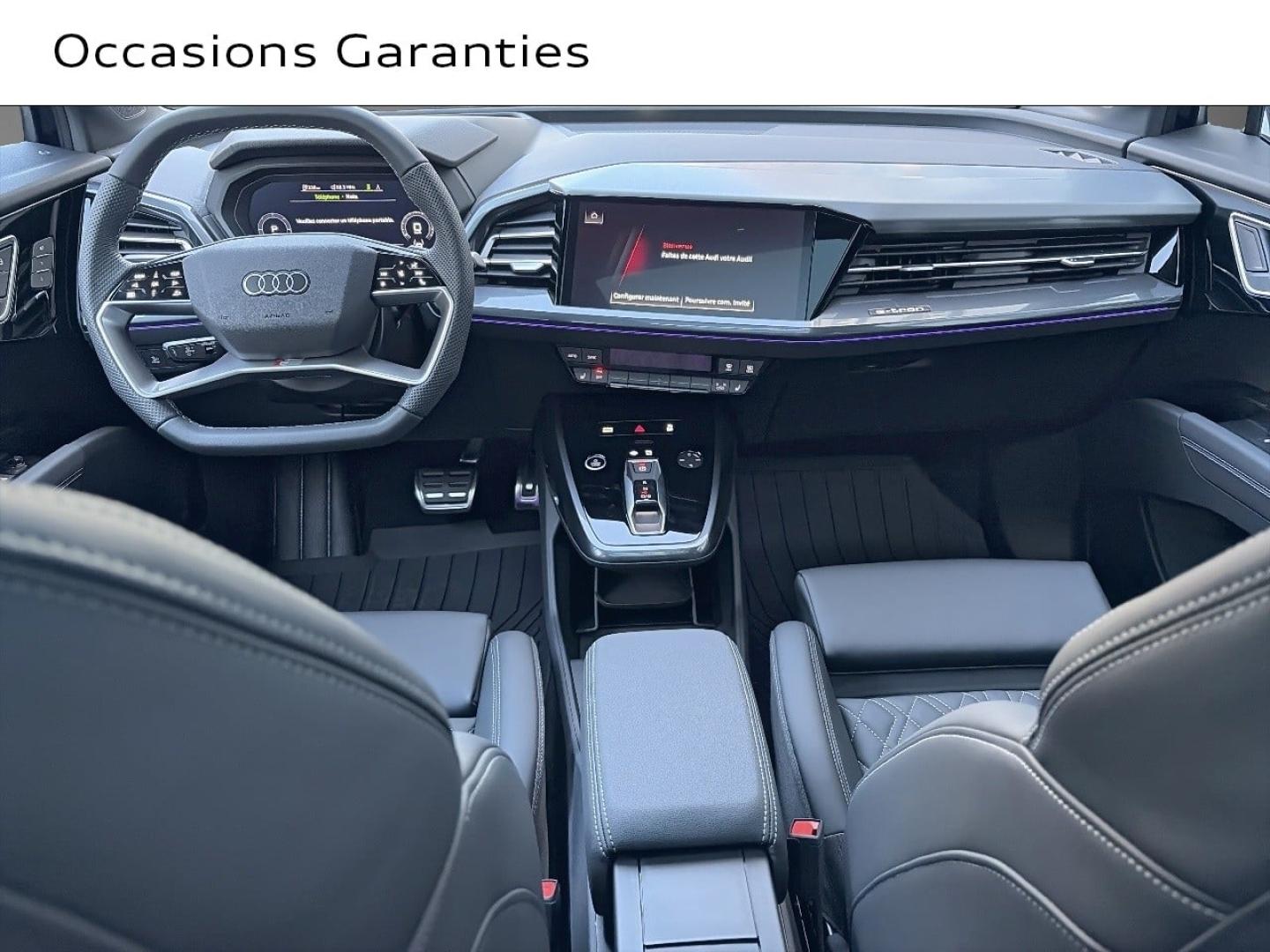 Voitures occasions Audi Q4 Sportback e-tron Base Paris