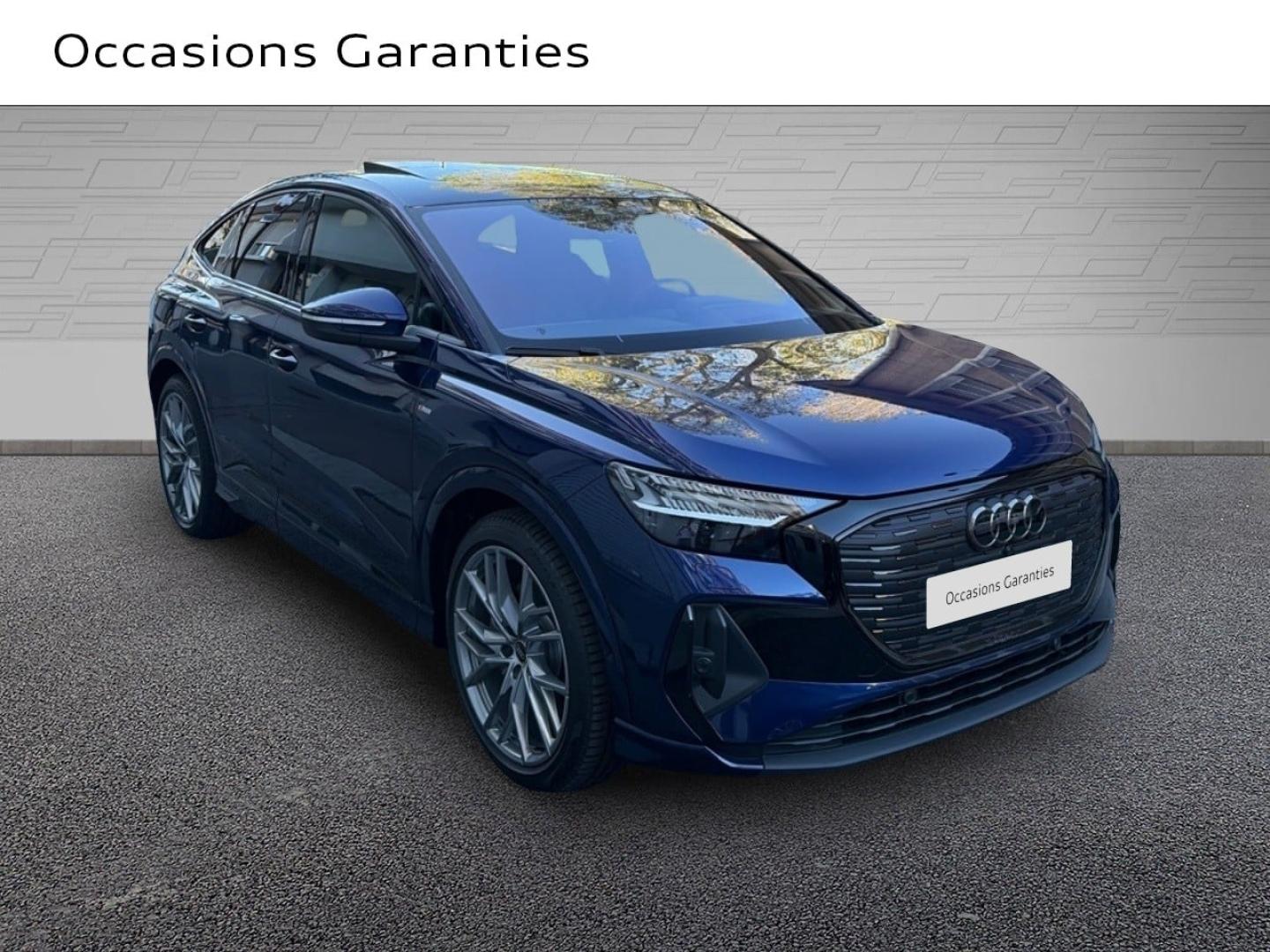 Voitures occasions Audi Q4 Sportback e-tron Base Paris