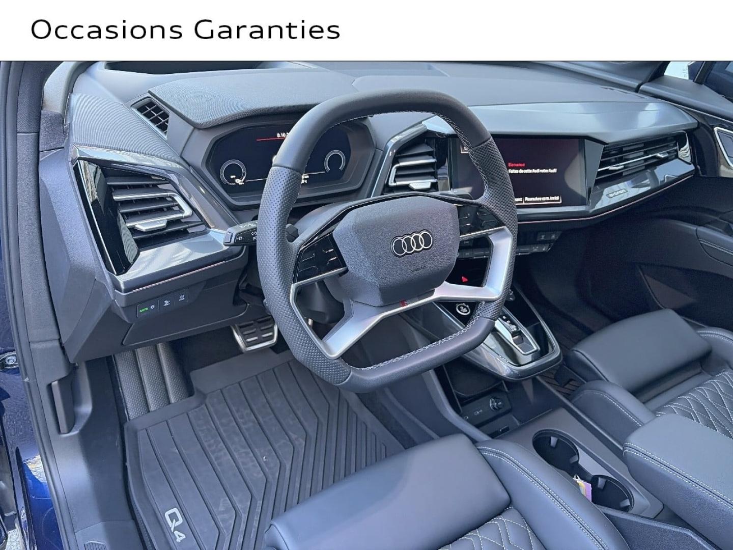 Voitures occasions Audi Q4 Sportback e-tron Base Paris