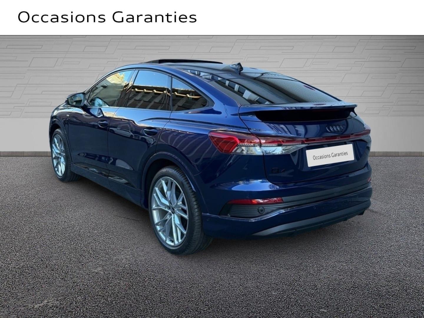 Voitures occasions Audi Q4 Sportback e-tron Base Paris