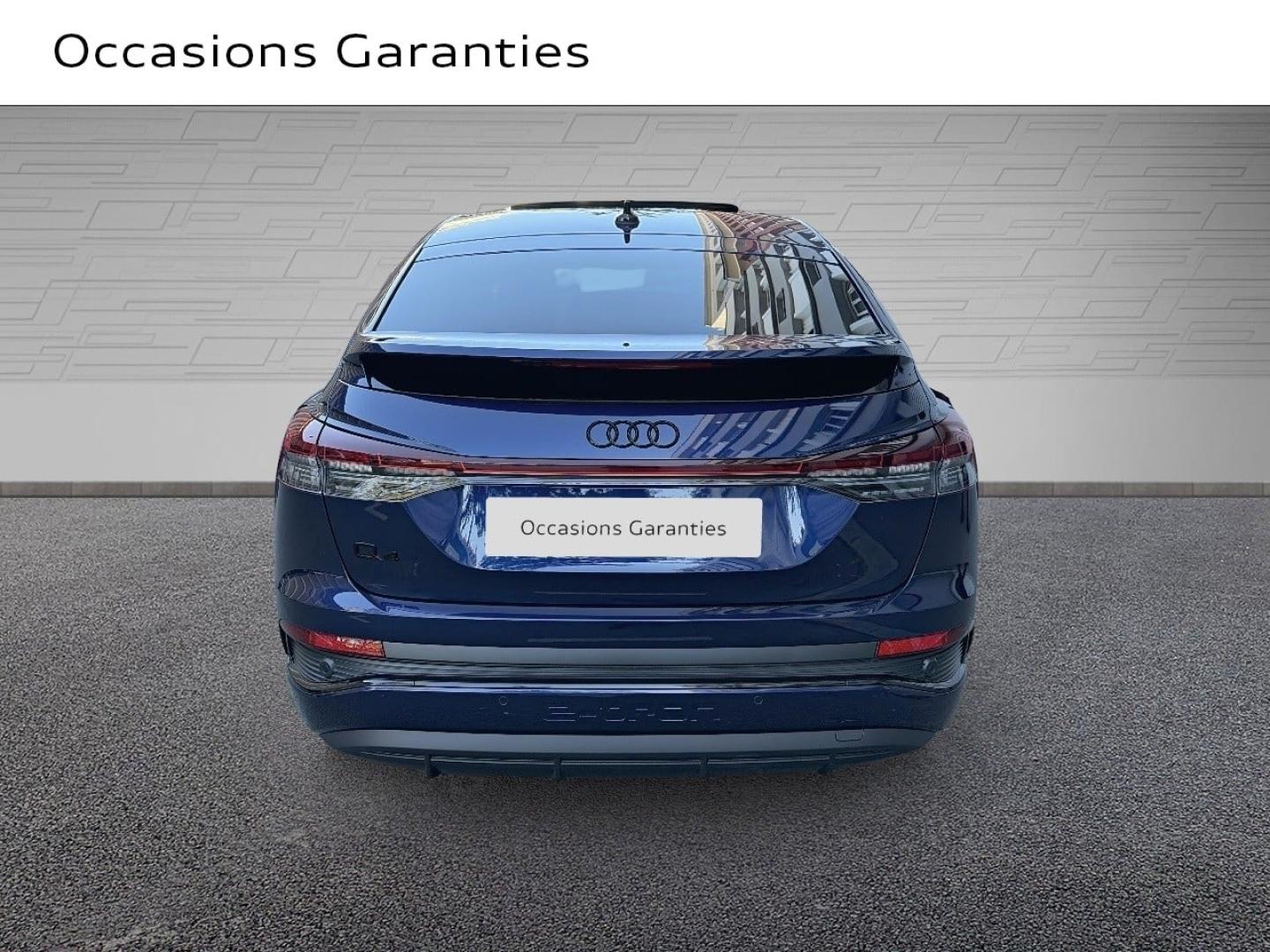 Voitures occasions Audi Q4 Sportback e-tron Base Paris