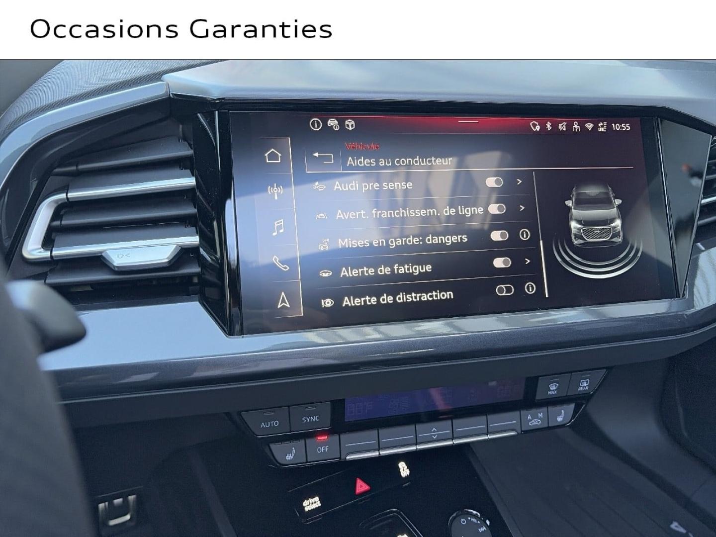 Voitures occasions Audi Q4 Sportback e-tron Base Paris