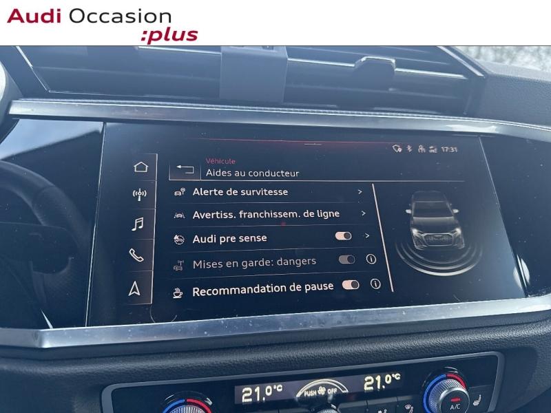 Voitures occasions Audi Q3 Sportback S line Saint-Thibault-des-Vignes