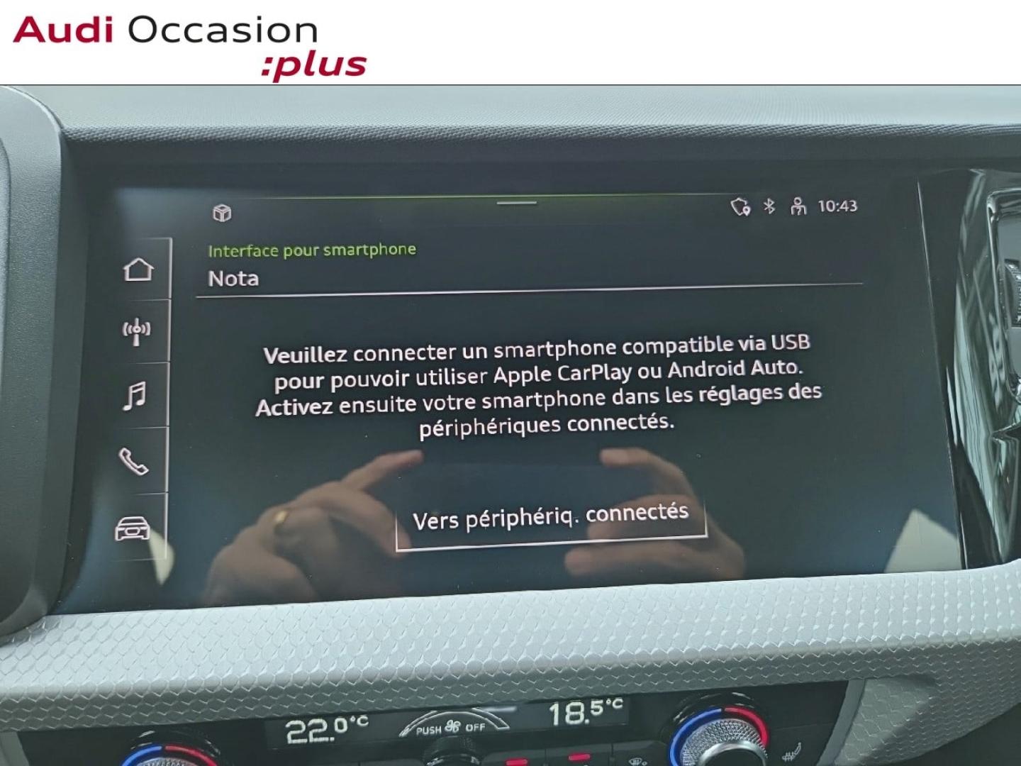 Voitures occasions Audi A1 Sportback S line Saint-Thibault-des-Vignes