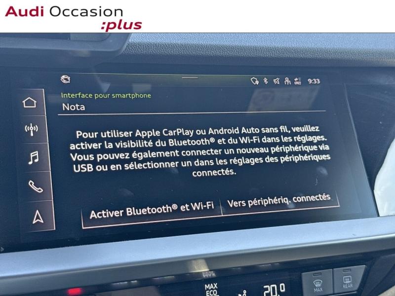 Voitures occasions Audi A3 Sportback S line Saint-Thibault-des-Vignes