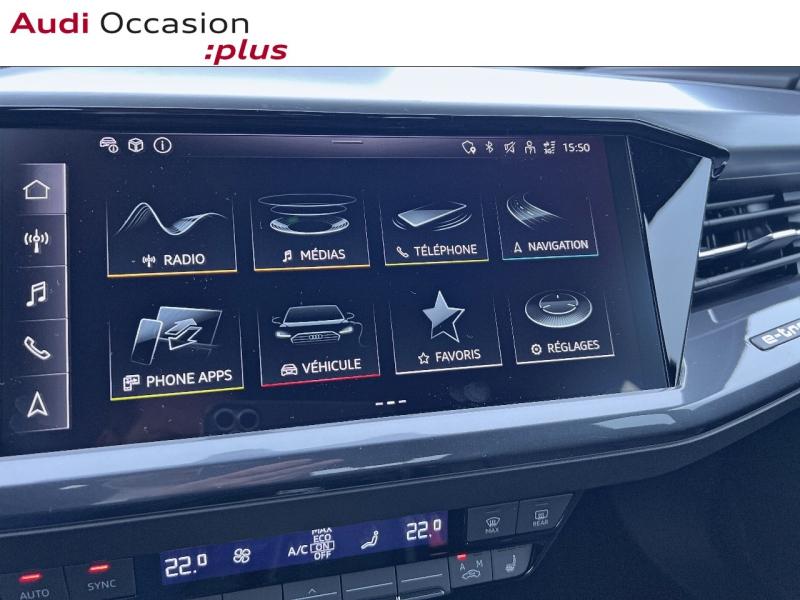 Voitures occasions Audi Q4 e-tron S line Saint-Thibault-des-Vignes