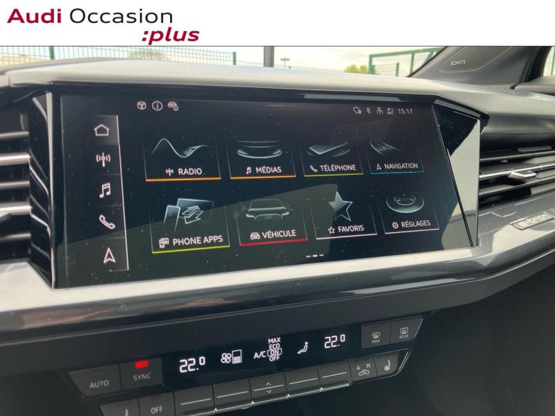 Voitures occasions Audi Q4 e-tron S line Saint-Thibault-des-Vignes