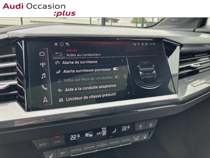 Voitures occasions Audi Q4 e-tron S line Saint-Thibault-des-Vignes