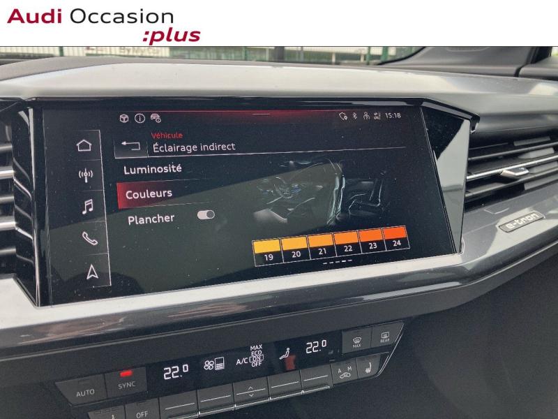 Voitures occasions Audi Q4 e-tron S line Saint-Thibault-des-Vignes