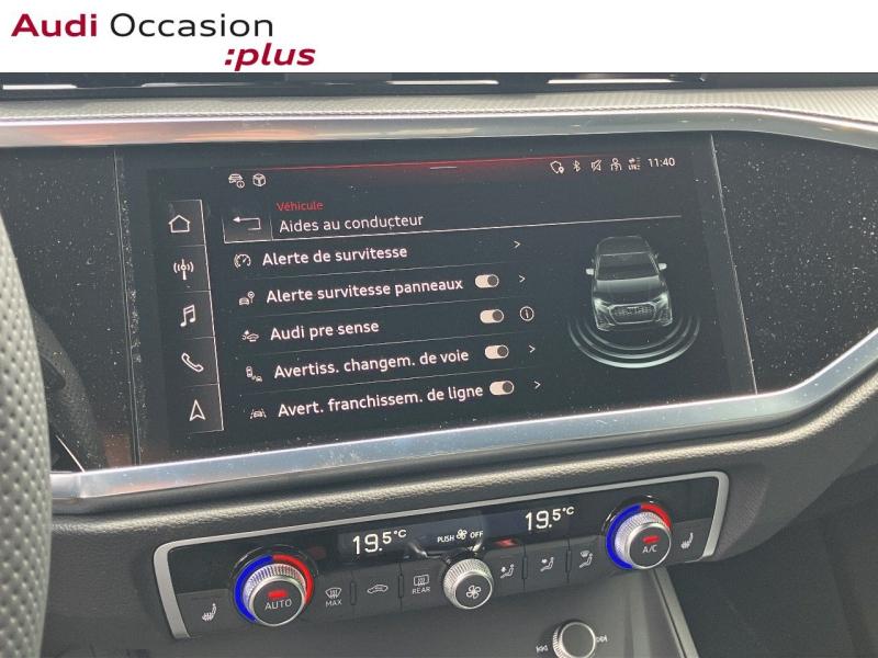 Voitures occasions Audi Q3 Sportback S line Saint-Thibault-des-Vignes