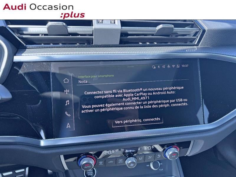 Voitures occasions Audi Q3 Sportback S line Saint-Thibault-des-Vignes