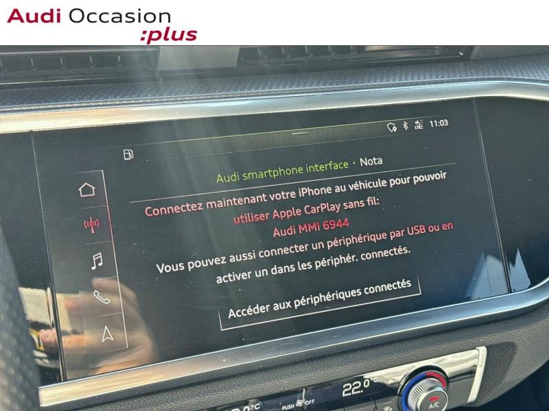Voitures occasions Audi Q3 Sportback S line Saint-Thibault-des-Vignes