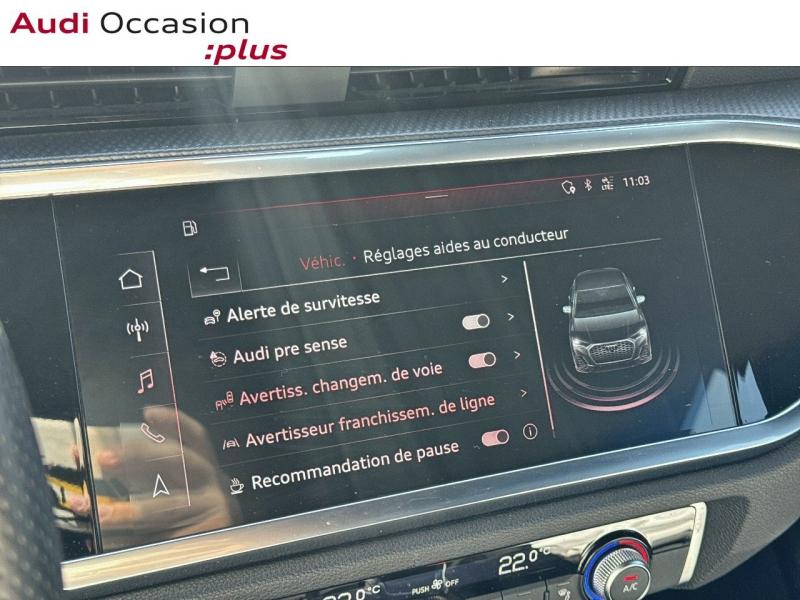 Voitures occasions Audi Q3 Sportback S line Saint-Thibault-des-Vignes