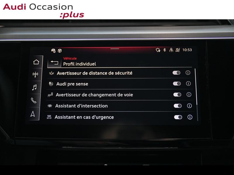 Voitures occasions Audi Q8 e-tron Sportback S Line Saint-Thibault-des-Vignes