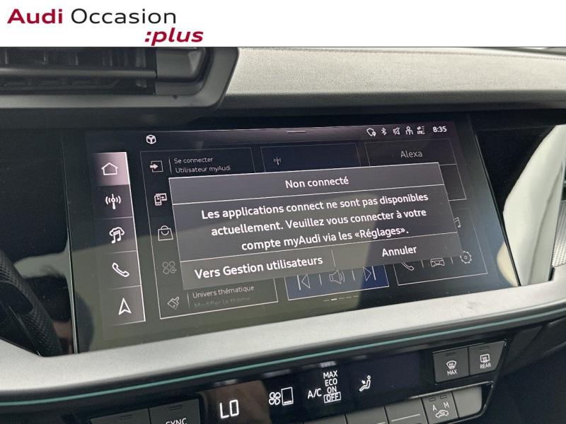 Voitures occasions Audi A3 Sportback S line Saint-Thibault-des-Vignes