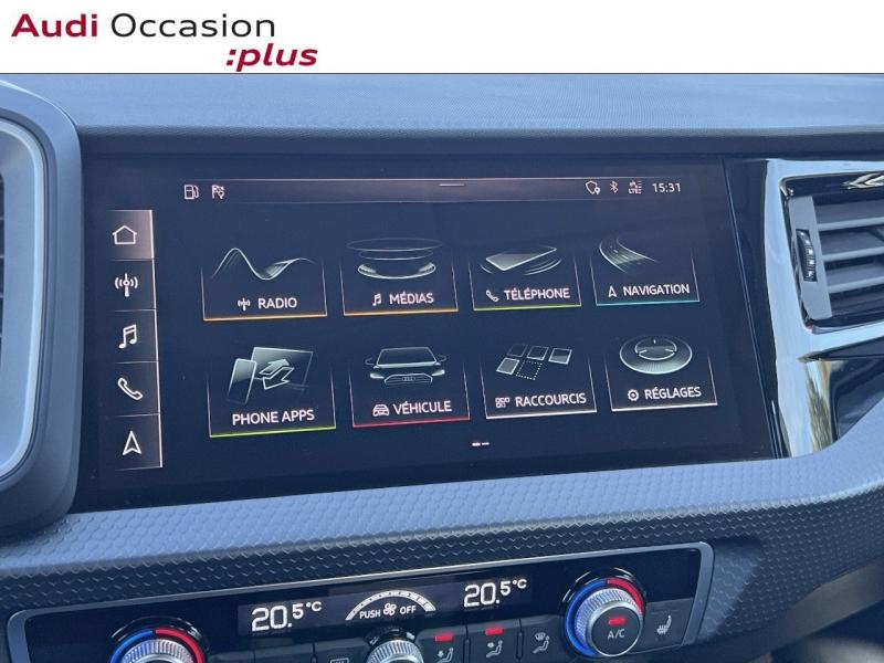 Voitures occasions Audi A1 Sportback Design luxe Saint-Thibault-des-Vignes