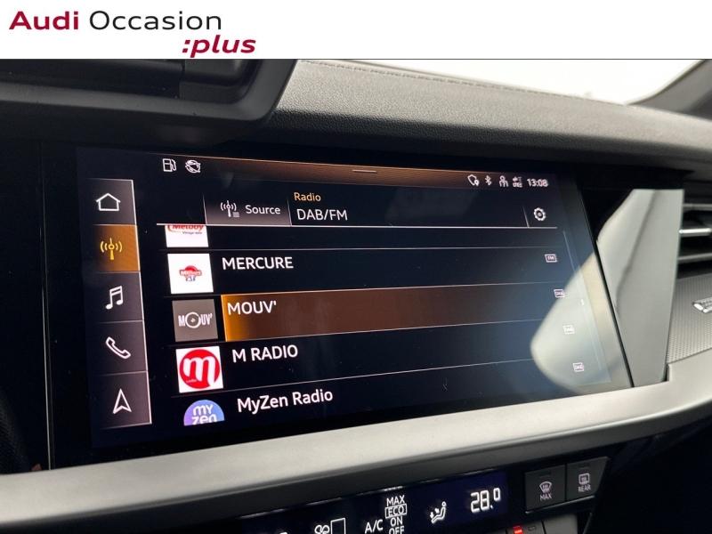 Voitures occasions Audi A3 Sportback S line Saint-Thibault-des-Vignes