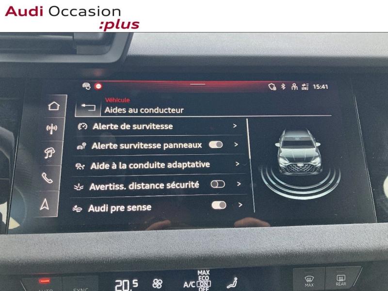 Voitures occasions Audi A3 Sportback S line Saint-Thibault-des-Vignes