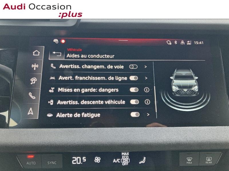 Voitures occasions Audi A3 Sportback S line Saint-Thibault-des-Vignes