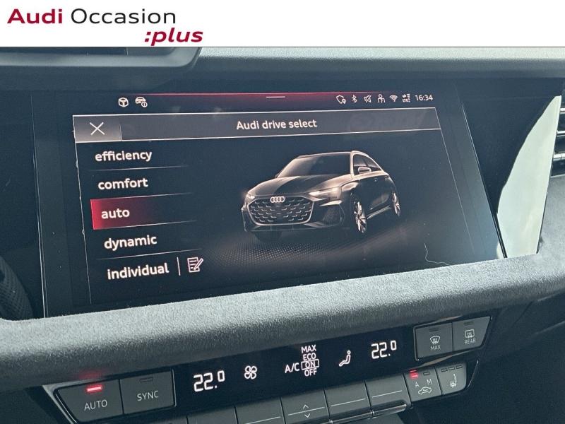 Voitures occasions Audi A3 Sportback S line Saint-Thibault-des-Vignes