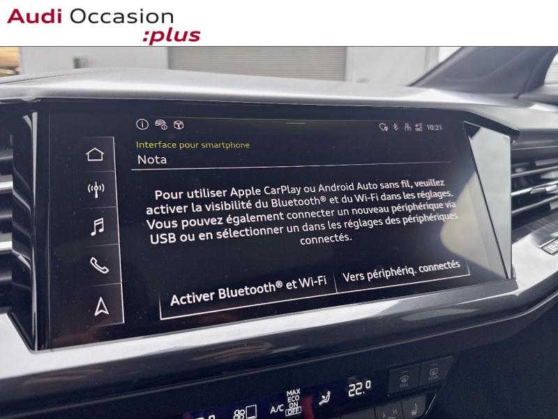 Voitures occasions Audi Q4 Sportback e-tron Base Saint-Thibault-des-Vignes