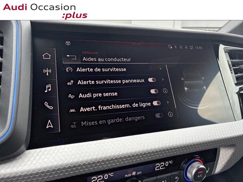 Voitures occasions Audi A1 Sportback S line Saint-Thibault-des-Vignes