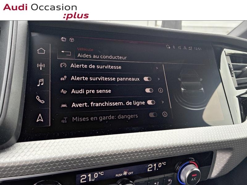 Voitures occasions Audi A1 Sportback S line Saint-Thibault-des-Vignes