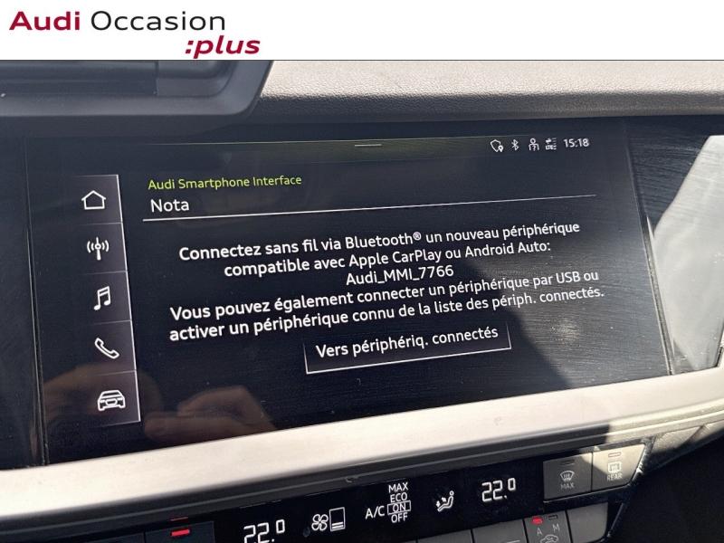 Voitures occasions Audi A3 Sportback Design Luxe Saint-Thibault-des-Vignes