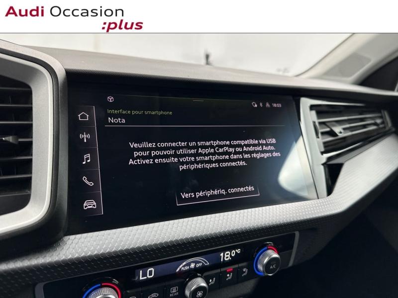 Voitures occasions Audi A1 Sportback Advanced 2 Saint-Thibault-des-Vignes